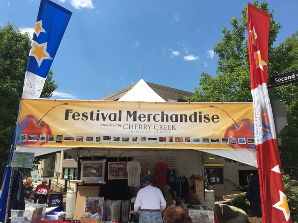 denver print cherry creek arts festival banner